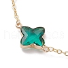 Brass Beaded Bracelets BJEW-JB11021-4