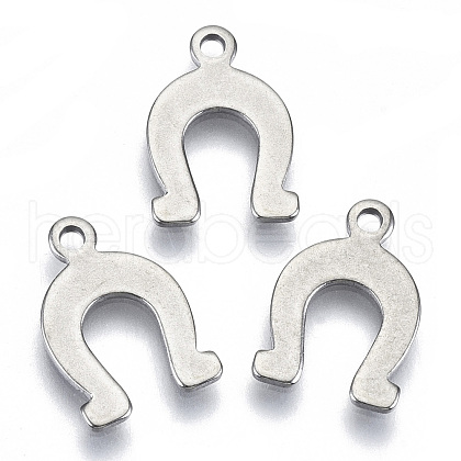 Non-Tarnish 201 Stainless Steel Charms STAS-R116-069-1