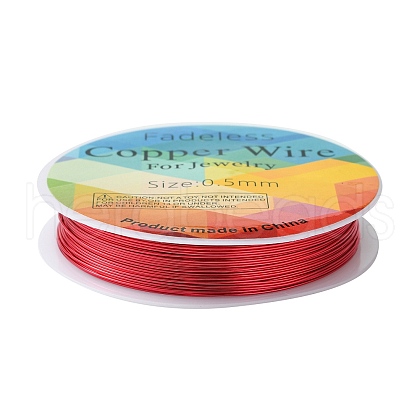 Copper Jewelry Wire CWIR-CW0.5mm-13-1