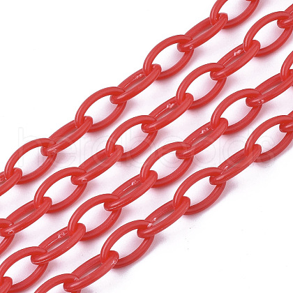 Opaque Acrylic Cable Chains X-SACR-N010-001E-1