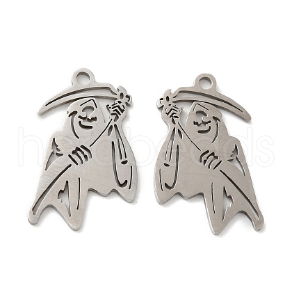 Non-Tarnish 201 Stainless Steel Pendants STAS-Q245-12P-1