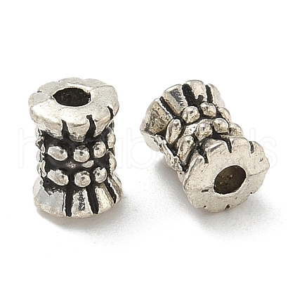 Tibetan Style Alloy Beads TIBE-P003-27AS-1