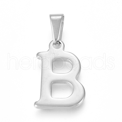 Non-Tarnish 304 Stainless Steel Pendants STAS-F106-95P-B-01-1