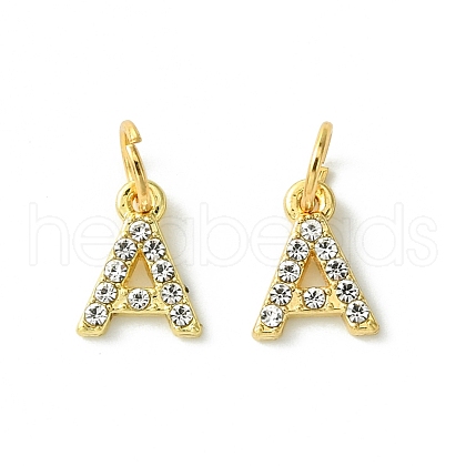 Rack Plating Alloy Rhinestone Pendants PALLOY-S187-01A-1