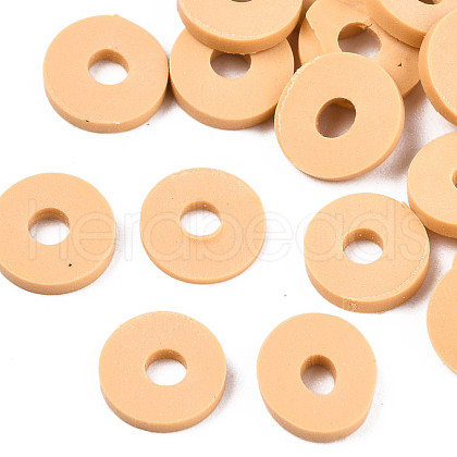 Handmade Polymer Clay Beads X-CLAY-Q251-6.0mm-54-1
