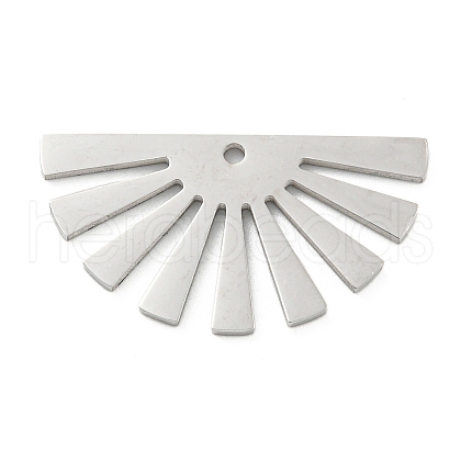 Non-Tarnish 304 Stainless Steel Pendants STAS-B056-17P-02-1