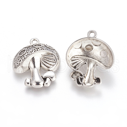 Tibetan Style Alloy Pendants TIBEP-10995-AS-1-1
