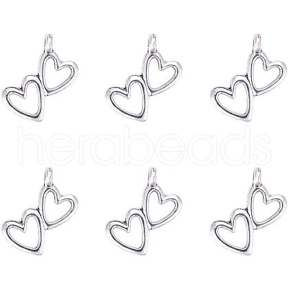 Tibetan Style Alloy Pendants TIBEP-PH0004-86-1
