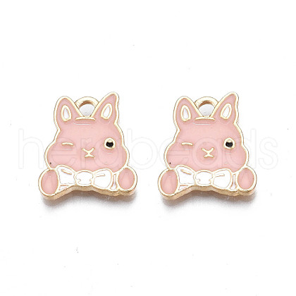 Alloy Enamel Pendants PALLOY-N170-032B-NR-1