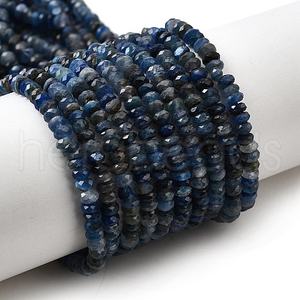 Natural Kyanite Beads Strands G-G139-B21-01A-1