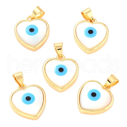Natural River Shell Pendants SHEL-L013-002-1
