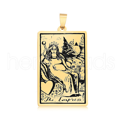 201 Stainless Steel Pendants STAS-S105-LA460-14-1