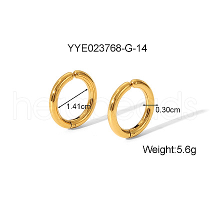Stainless Steel Clip-on Earrings WM2322-2-1