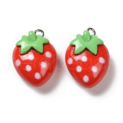 Opaque Resin Pendants RESI-I064-01A-1