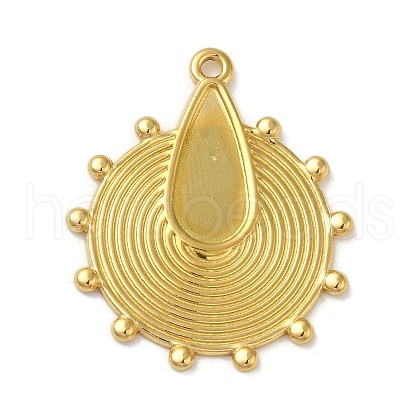 Ion Plating(IP) 304 Stainless Steel Pendants STAS-C104-17G-1