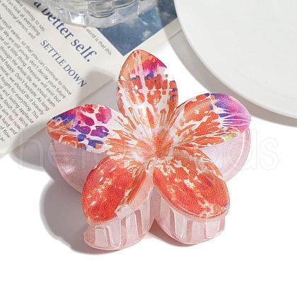 Resin Claw Hair Clips PW-WG7528A-03-1