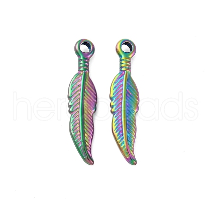 304 Stainless Steel Pendants STAS-E446-08M-1