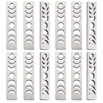 20Pcs 304 Stainless Steel Pendants FIND-SZ0006-03P-1