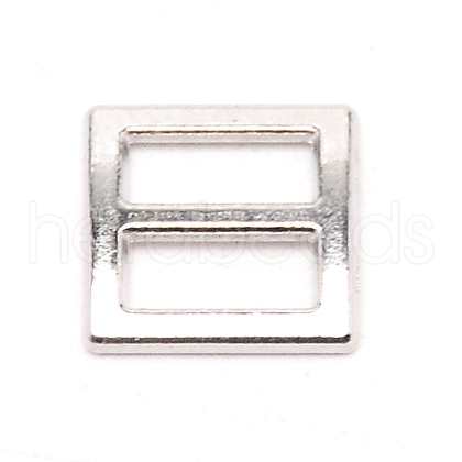 Alloy Slide Buckles FIND-WH0100-46A-P-1