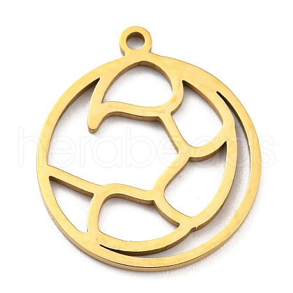 304 Stainless Steel Pendants STAS-Z043-01H-1