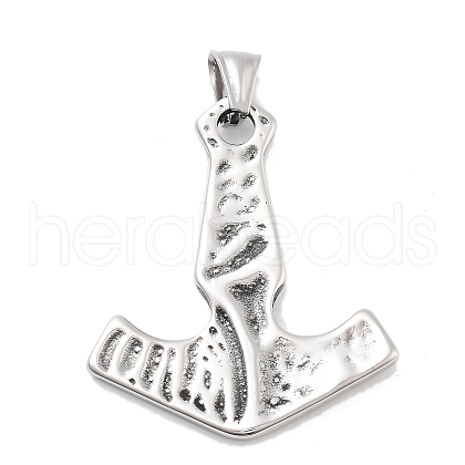 316 Surgical Stainless Steel Pendants STAS-E212-143AS-1