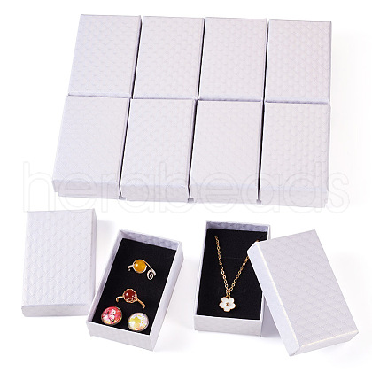 Rhombus Textured Cardboard Gift Storage Boxes CON-TAC0010-03C-01-1
