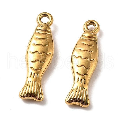 304 Stainless Steel Pendants STAS-D373-01G-1