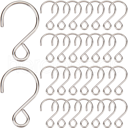 SOFPLATE 300Pcs Stainless Steel Hook STAS-SP0001-83P-1