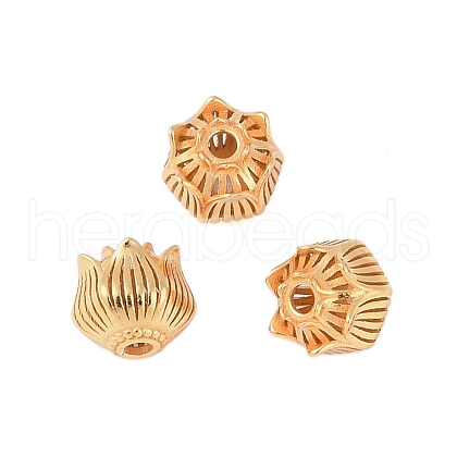 925 Sterling Silver Bead Caps STER-P060-33G-1