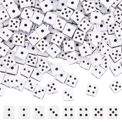 DICOSMETIC 200Pcs Acrylic Beads FIND-DC0006-47-1