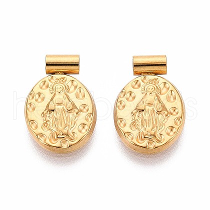201 Stainless Steel Pendants STAS-N109-231G-1