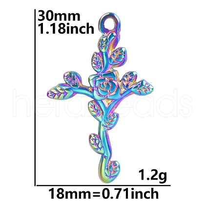 Stainless Steel Pendants HUDU-PW0001-016MC-1