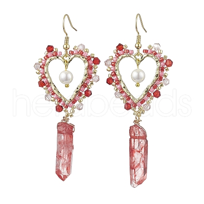 304 Stainless Steel Dangle Earring EJEW-MZ00195-1
