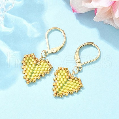 304 Stainless Steel Leverback Earrings for Women EJEW-MZ00408-03-1