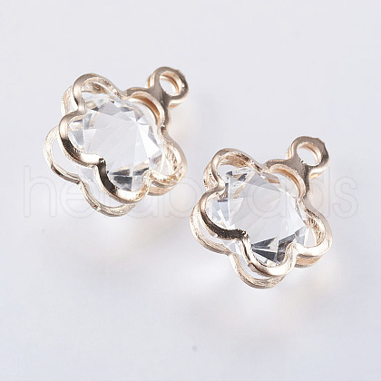 Iron Glass Charms IFIN-E747-19A-KCG-1