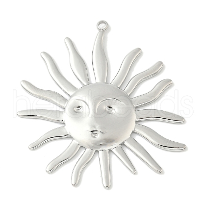 304 Stainless Steel Pendants STAS-L293-14P-1