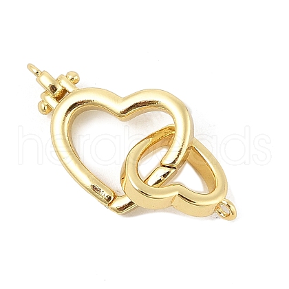 Brass Spring Gate Rings KK-P299-08G-1