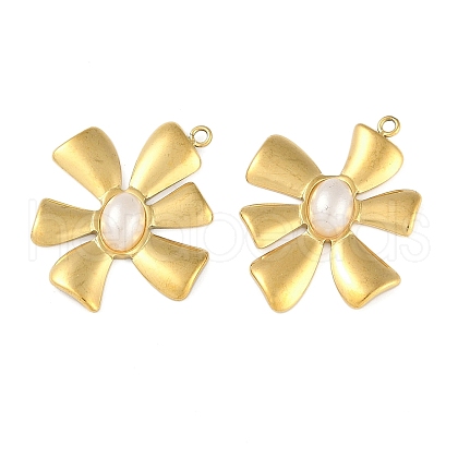 Ion Plating(IP) 304 Stainless Steel Pendants STAS-Z070-02G-04-1