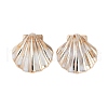 Acrylic Imitation Shell Pendants OACR-F012-04-1