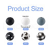 78Pcs 6 Style Food Grade Eco-Friendly Silicone Focal Beads SIL-TA0001-12-4