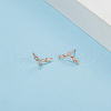 Elegant Deer S925 Sterling Silver Stud Earrings IE6298-3