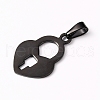 304 Stainless Steel Pendants STAS-I127-053B-A-2