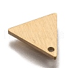 Ion Plating(IP) 304 Stainless Steel Pendants STAS-O133-04A-G-2