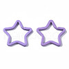 Spray Painted Iron Key Snap Hook Clasps for Keychains KEYC-S255-002-4
