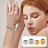 Unicraftale 16Pcs 4 Styles Ion Plating(IP) 304 Stainless Steel European Beads STAS-UN0061-08-6