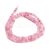 Natural Strawberry Quartz Beads Strands G-R475-007-2