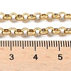 304 Stainless Steel Rolo Chain Necklaces NJEW-F248-21A-G-2