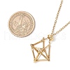 304 Stainless Steel Macrame Pouch Empty Stone Holder Necklace Making NJEW-JN05237-01-3