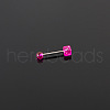 Dice 316L Surgical Stainless Steel with Acrylic Tongue Rings FS-WGEA7F0-04-1