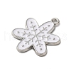 Winter Theme Alloy Enamel Pendants ENAM-M002-05T-P-2